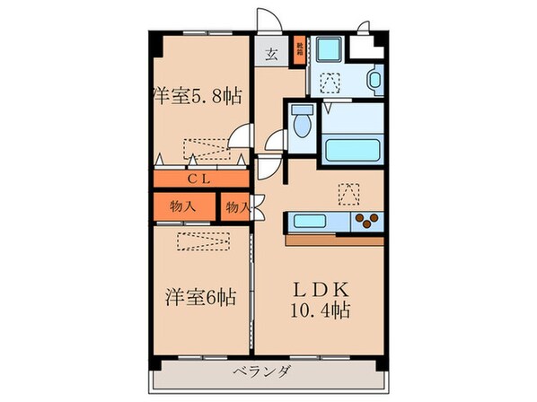 Ｍｓ　ＲＥＮＡＣＥの物件間取画像